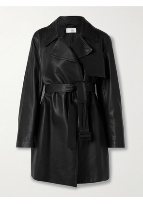 The Row - Siempra Belted Leather Trench Coat - Black - US0,US2,US4