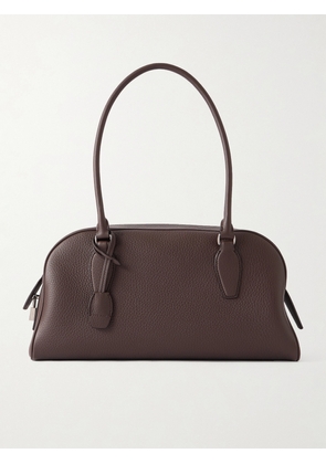 The Row - India Textured-leather Tote - Brown - One size