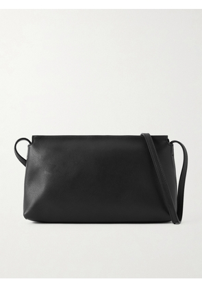 The Row - Rene Textured-leather Shoulder Bag - Black - One size