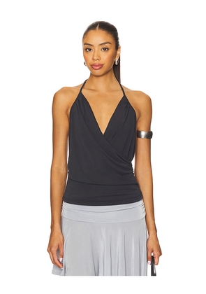 Geel Julian Halter Top in Black. Size L. Also in M, S, XL, XS.