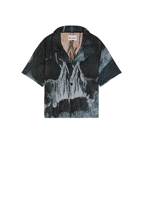 Funeral Apparel Skull Shirt in Black. Size L. Also in S, XL/1X.