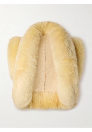 Alaïa - Shearling Vest - Cream - FR 34,FR 36,FR 38