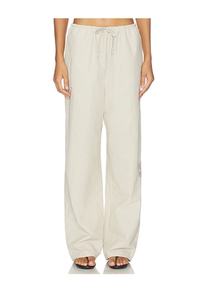 Jade Cropper Track Pant in Beige. Size 36. Also in 40.