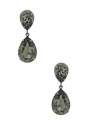 Jennifer Behr Judy Earrings in Black.