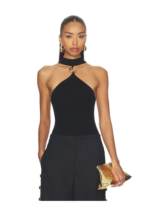 SIMKHAI Renlen Halter Top in Black. Size L. Also in M, S, XS.