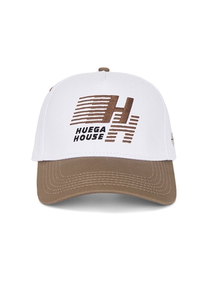 Huega House Legacy Hat in White,Beige.
