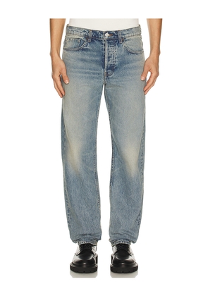 FRAME The Straight Jean in Blue. Size 31. Also in 30, 32, 34, 36.