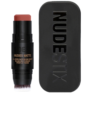 NUDESTIX Nudies Matte All Over Face Blush Color in Pink.