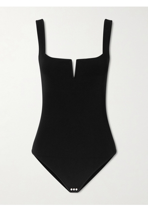 Galvan - Freya Stretch-knit Bodysuit - Black - x small,small,medium,large,x large