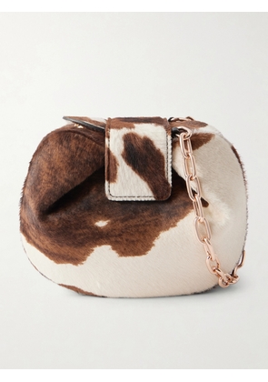 Gabriela Hearst - Soft Demi Cow-print Calf Hair Clutch - Brown - One size