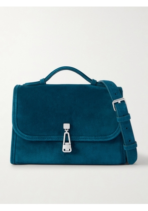 Gabriela Hearst - Leonora Small Suede Tote - Blue - One size