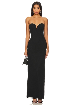 Katie May Ursula Gown in Black. Size L. Also in S.