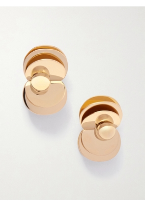 La DoubleJ - Aura Gold-plated Clip Earrings - One size