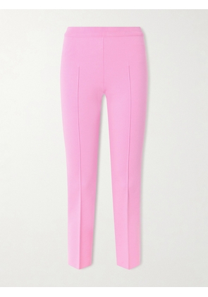 HIGH SPORT - Louis Cropped Wool-blend Slim-leg Pants - Pink - xx small,x small,small,medium,large,x large