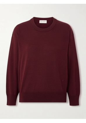 HIGH SPORT - Jenna Wool Sweater - Burgundy - x small,small,medium,large,x large