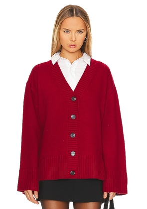 L'Academie Nalo Cardigan in Red. Size S. Also in XS.