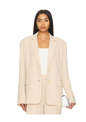 Lovers and Friends Abbey Blazer in Beige. Size M. Also in S.