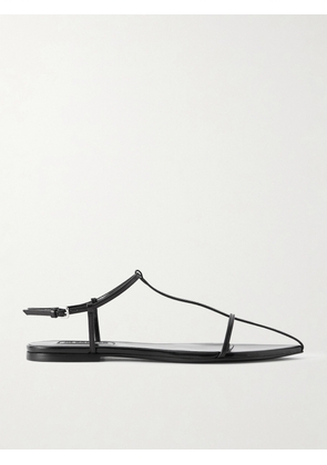 Jil Sander - Leather Point-toe Sandals - Black - IT35,IT36,IT37,IT38,IT38.5,IT39,IT40,IT41