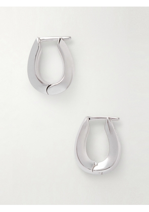 Jil Sander - Silver-tone Hoop Earrings - One size