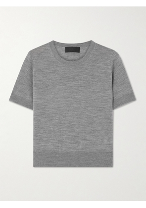 Nili Lotan - Leilani Merino Wool Top - Gray - x small,small,medium,large,x large