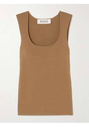 RÓHE - Knitted Tank - Brown - FR 34,FR 36,FR 38,FR 40,FR 42,FR 44