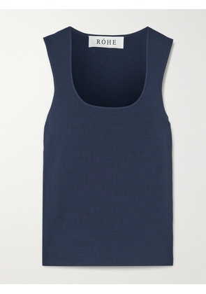 RÓHE - Knitted Tank - Blue - FR 34,FR 36,FR 38,FR 40,FR 42,FR 44