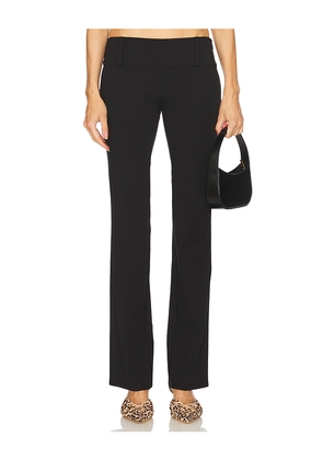LOBA Chloe Low Rise Pants in Black. Size L. Also in M, XL.