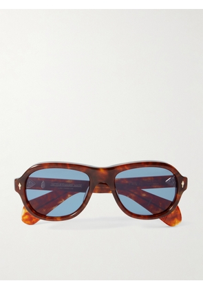 Jacques Marie Mage - Richard Aviator-style Tortoiseshell Acetate Sunglasses - Red - One size