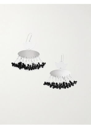 Isabel Marant - Nora Silver-tone Beaded Earrings - One size