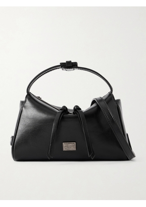 Dolce & Gabbana - Vittoria Leather Shoulder Bag - Black - One size