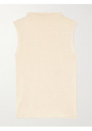 The Elder Statesman - Cashmere Tank - Off-white - x small,small,medium,large