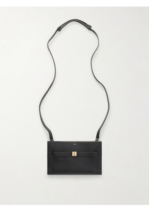 TOTEME - Leather Shoulder Bag - Black - One size
