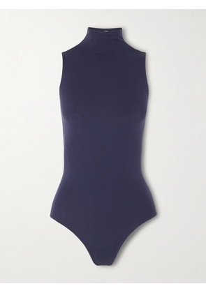 Commando - Ballet Stretch-jersey Thong Bodysuit - Blue - One size