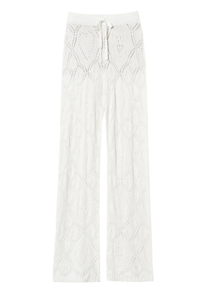 TWINSET x Marco Rambaldi knit trousers - Neutrals