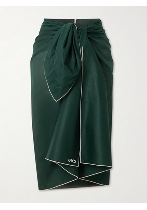 Eres - Cabine Cotton-voile Pareo - Green - One size