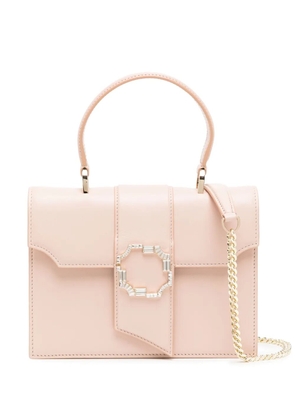 Malone Souliers small Audrey satin tote bag - Pink