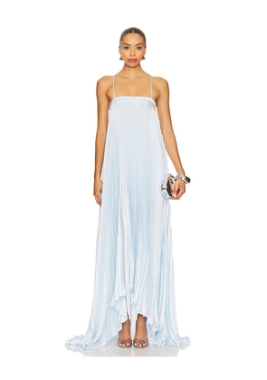 Lovers and Friends Mae Gown in Baby Blue. Size L. Also in M, S, XL, XS, XXS.