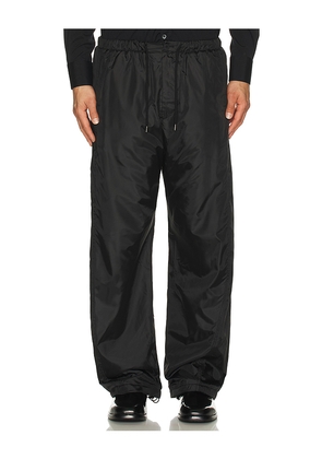 Le17Septembre Curved Pants in Black. Size 46. Also in 50, 52.