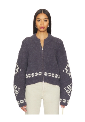 LSPACE Cosmos Sweater in Blue. Size M. Also in S, XS.