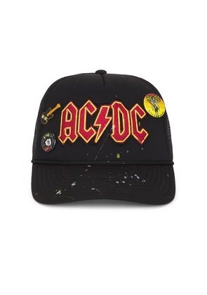 Madeworn Ac/dc Cap in Black.