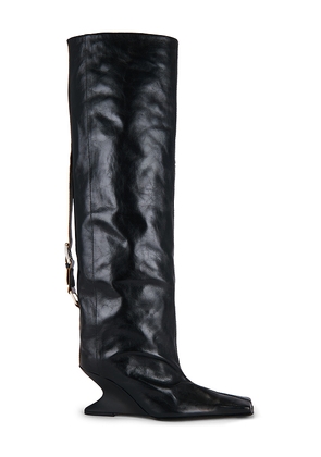 Miista Mattie Tall Boots in Black. Size 36. Also in 37, 38, 40, 41.