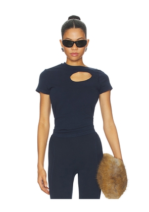 Ottolinger Padded Donut T-shirt in Dark Navy in Navy. Size L. Also in M, S, XS.