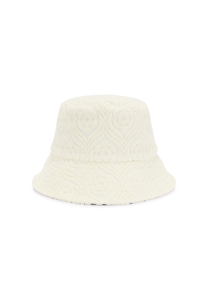 Lack of Color Palm Bucket Hat in Cream. Size M/L. Also in S/M.