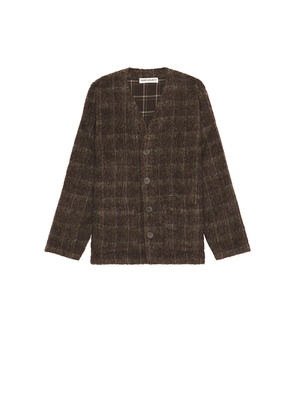 Our Legacy Cardigan in Brown. Size 48. Also in 50, 52.