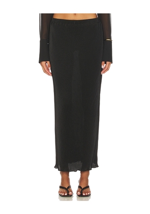 Lovers and Friends Gala Maxi Skirt in Black. Size L. Also in M, S, XL, XS, XXS.