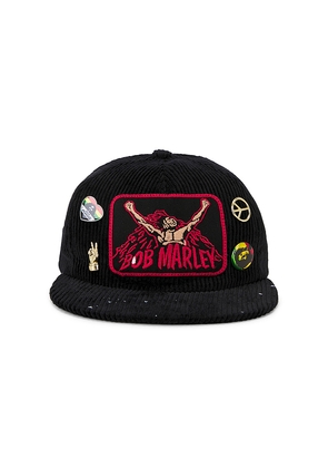 Madeworn Bob Marley Hat in Black.