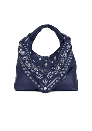 Marc Jacobs Bandan Sack Bag in Navy.