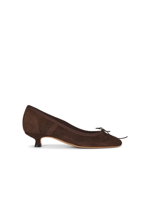 Mansur Gavriel Ballerina Heel in Brown. Size 36. Also in 36.5, 37, 37.5, 38, 38.5, 39.5, 40.