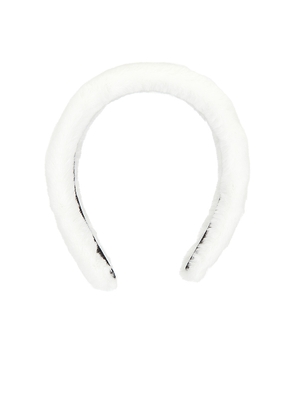 Lele Sadoughi Brigitte Headband in White.