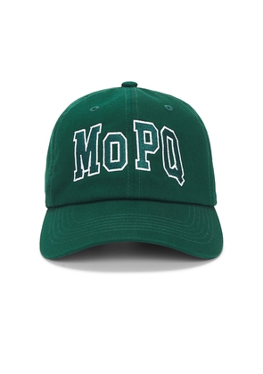 Museum of Peace and Quiet University Distressed Dad Hat in Green.